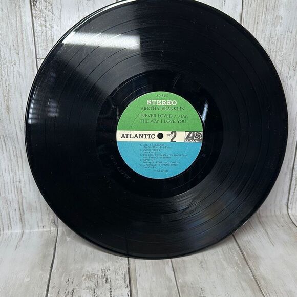 Aretha Franklin I Never Loved A Man The Way I Love You Respect 1967 Atlantic - Picture 5 of 14